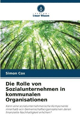 bokomslag Die Rolle von Sozialunternehmen in kommunalen Organisationen