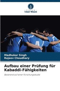 bokomslag Aufbau einer Prfung fr Kabaddi-Fhigkeiten