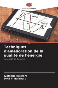 bokomslag Techniques d'amlioration de la qualit de l'nergie