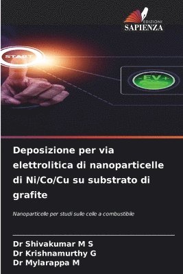 Deposizione per via elettrolitica di nanoparticelle di Ni/Co/Cu su substrato di grafite 1