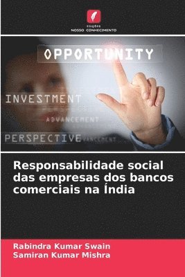 bokomslag Responsabilidade social das empresas dos bancos comerciais na ndia