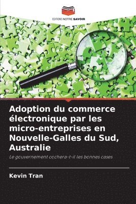 bokomslag Adoption du commerce lectronique par les micro-entreprises en Nouvelle-Galles du Sud, Australie