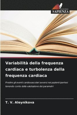 bokomslag Variabilit della frequenza cardiaca e turbolenza della frequenza cardiaca