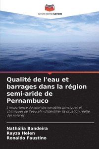 bokomslag Qualité de l'eau et barrages dans la région semi-aride de Pernambuco