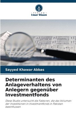 bokomslag Determinanten des Anlageverhaltens von Anlegern gegenber Investmentfonds