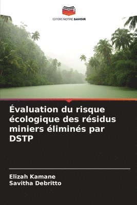 bokomslag Évaluation du risque écologique des résidus miniers éliminés par DSTP