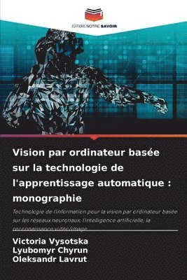 bokomslag Vision par ordinateur base sur la technologie de l'apprentissage automatique