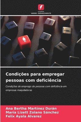 bokomslag Condições para empregar pessoas com deficiência