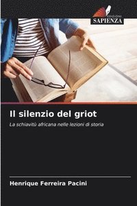 bokomslag silenzio del griot