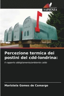 bokomslag Percezione termica dei postini del cdd-londrina