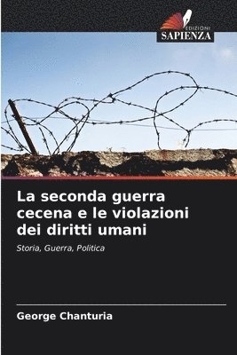 bokomslag seconda guerra cecena e le violazioni dei diritti umani