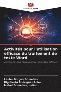 bokomslag Activits pour l'utilisation efficace du traitement de texte Word