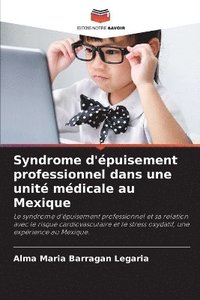bokomslag Syndrome d'épuisement professionnel dans une unité médicale au Mexique