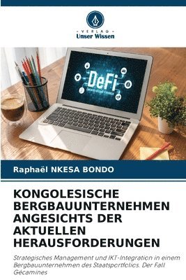 bokomslag Kongolesische Bergbauunternehmen Angesichts Der Aktuellen Herausforderungen