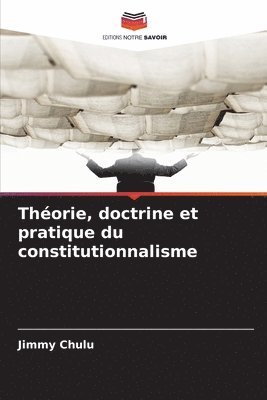 bokomslag Théorie, doctrine et pratique du constitutionnalisme