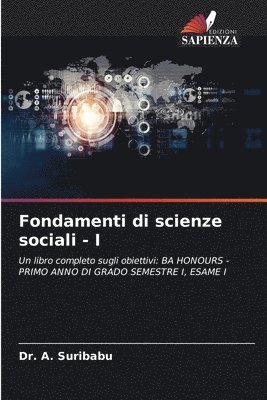 Fondamenti di scienze sociali - I