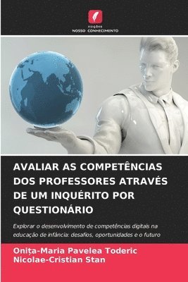 bokomslag Avaliar as Competências DOS Professores Através de Um Inquérito Por Questionário