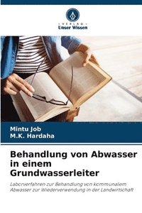 bokomslag Behandlung von Abwasser in einem Grundwasserleiter