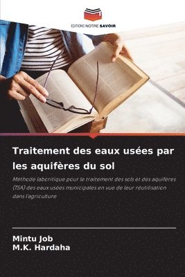 bokomslag Traitement des eaux usées par les aquifères du sol