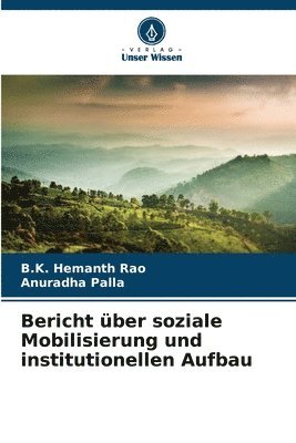 bokomslag Bericht über soziale Mobilisierung und institutionellen Aufbau