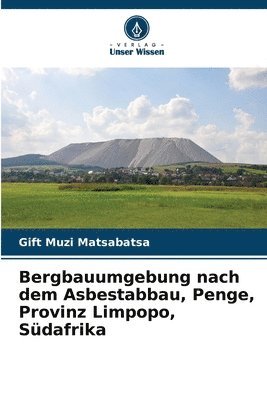 bokomslag Bergbauumgebung nach dem Asbestabbau, Penge, Provinz Limpopo, Südafrika