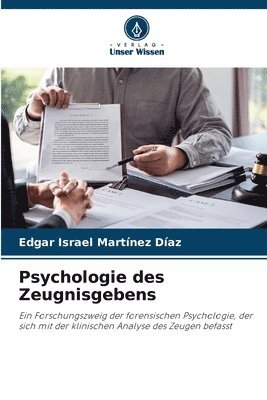 bokomslag Psychologie des Zeugnisgebens