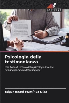 bokomslag Psicologia della testimonianza