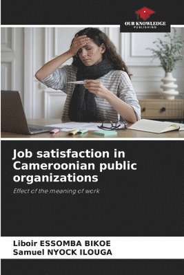 bokomslag Job satisfaction in Cameroonian public organizations
