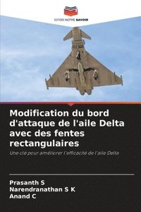 bokomslag Modification du bord d'attaque de l'aile Delta avec des fentes rectangulaires