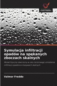 bokomslag Symulacja infiltracji opadów na sp?kanych zboczach skalnych