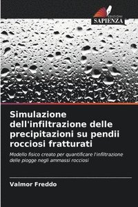 bokomslag Simulazione dell'infiltrazione delle precipitazioni su pendii rocciosi fratturati