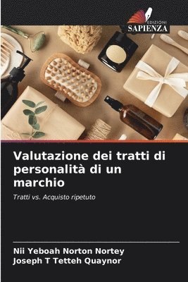 bokomslag Valutazione dei tratti di personalità di un marchio