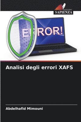 bokomslag Analisi degli errori XAFS