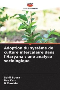 bokomslag Adoption du système de culture intercalaire dans l'Haryana: une analyse sociologique