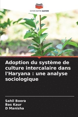 bokomslag Adoption du système de culture intercalaire dans l'Haryana: une analyse sociologique