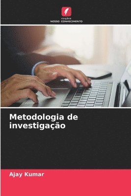 bokomslag Metodologia de investigação