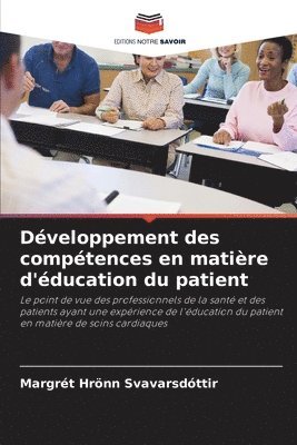 bokomslag Développement des compétences en matière d'éducation du patient