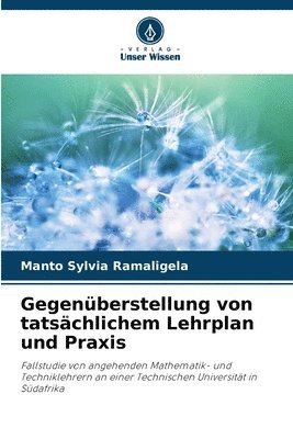 bokomslag Gegenüberstellung von tatsächlichem Lehrplan und Praxis