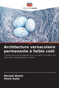 bokomslag Architecture vernaculaire permanente à faible coût
