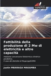 bokomslag Fattibilità della produzione di 2 Mw di elettricità e altre capacità