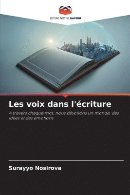 bokomslag Les voix dans l'écriture