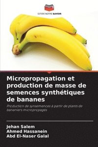 bokomslag Micropropagation et production de masse de semences synthétiques de bananes
