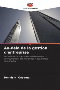 bokomslag Au-delà de la gestion d'entreprise