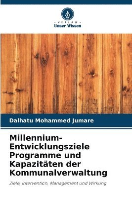 bokomslag Millennium-Entwicklungsziele Programme und Kapazitäten der Kommunalverwaltung