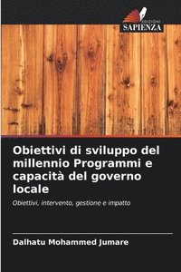 bokomslag Obiettivi di sviluppo del millennio Programmi e capacità del governo locale