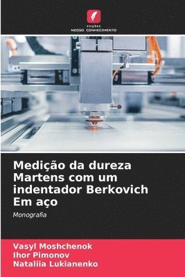 Medição da dureza Martens com um indentador Berkovich Em aço