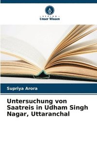bokomslag Untersuchung von Saatreis in Udham Singh Nagar, Uttaranchal