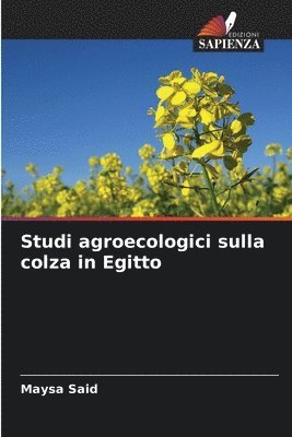 bokomslag Studi agroecologici sulla colza in Egitto