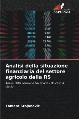 bokomslag Analisi della situazione finanziaria del settore agricolo della RS