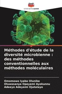 bokomslag Méthodes d'étude de la diversité microbienne